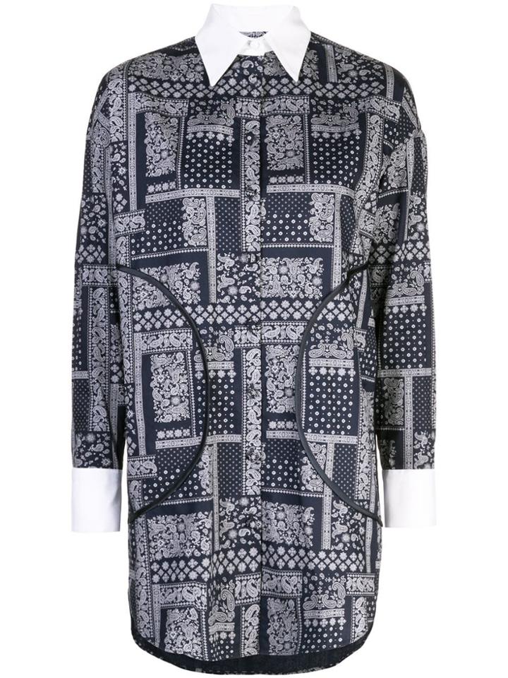 Harvey Faircloth Harvey Faircloth Blouse - Blue