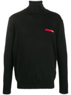 Gaelle Bonheur Roll Neck Knit Jumper - Black