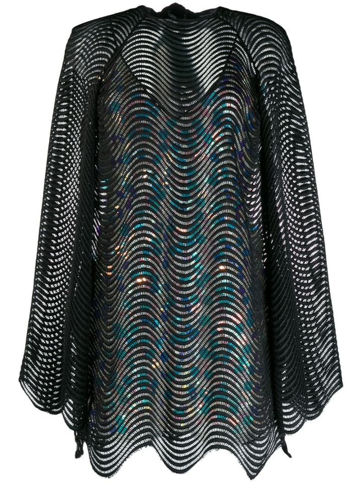 Marco De Vincenzo Layered Mini Dress - Black