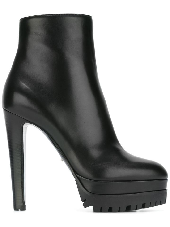 Sergio Rossi Platform Ankle Boots