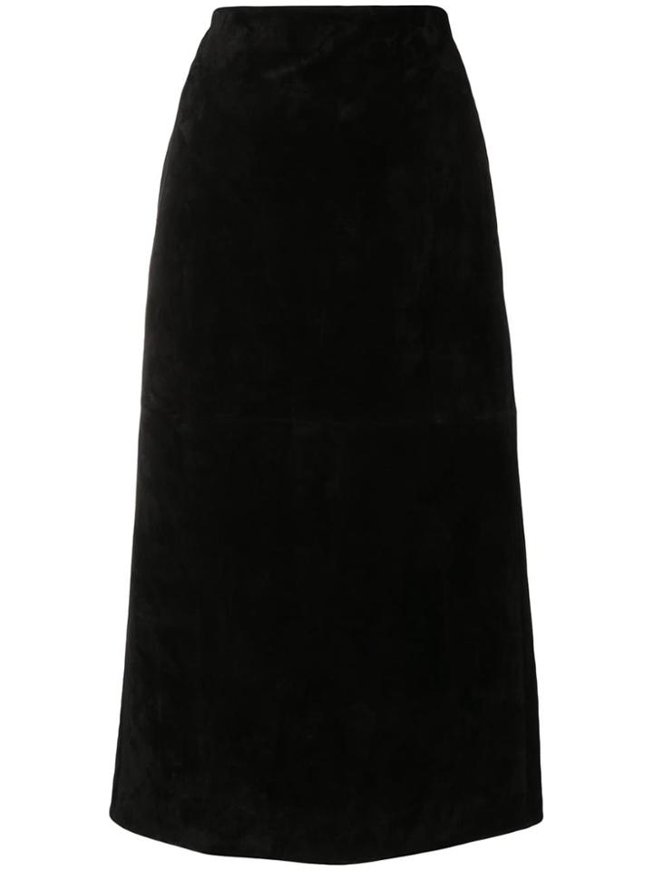 Saint Laurent Pencil Skirt - Black