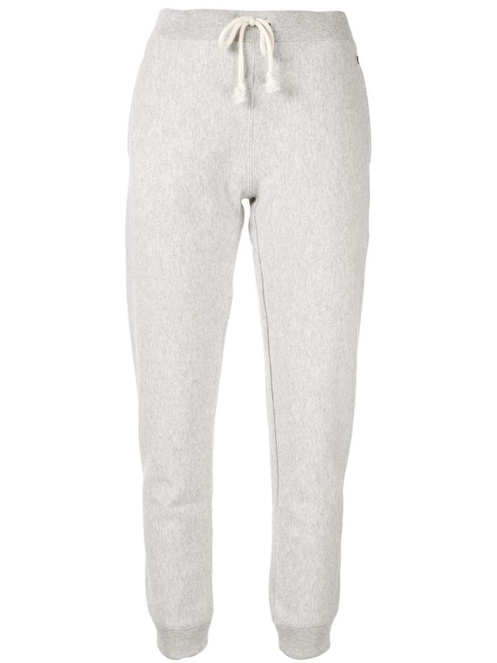 Champion Elastic Cuff Track Pants - Grey