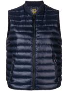 Polo Ralph Lauren Logo Embroidered Padded Gilet - Blue