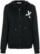 Alyx Zipped Hooded Sweatshirt - Black