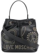 Love Moschino Studded Tote - Black