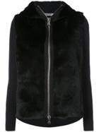 Transit Zipped Hooded Sweatshirt - Black