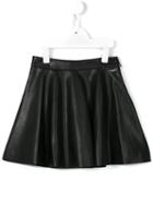 Msgm Kids Pleated Skirt, Girl's, Size: 12 Yrs, Black