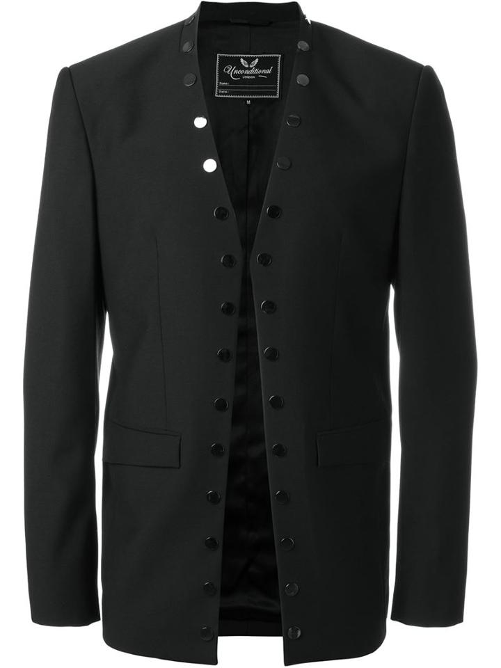 Unconditional Studded Open Front Blazer
