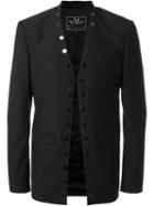 Unconditional Studded Open Front Blazer