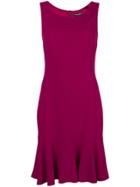 Dolce & Gabbana Frill-hem Mini Dress - Pink & Purple