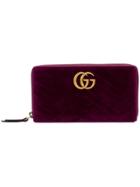 Gucci Quilted Purse - Pink & Purple
