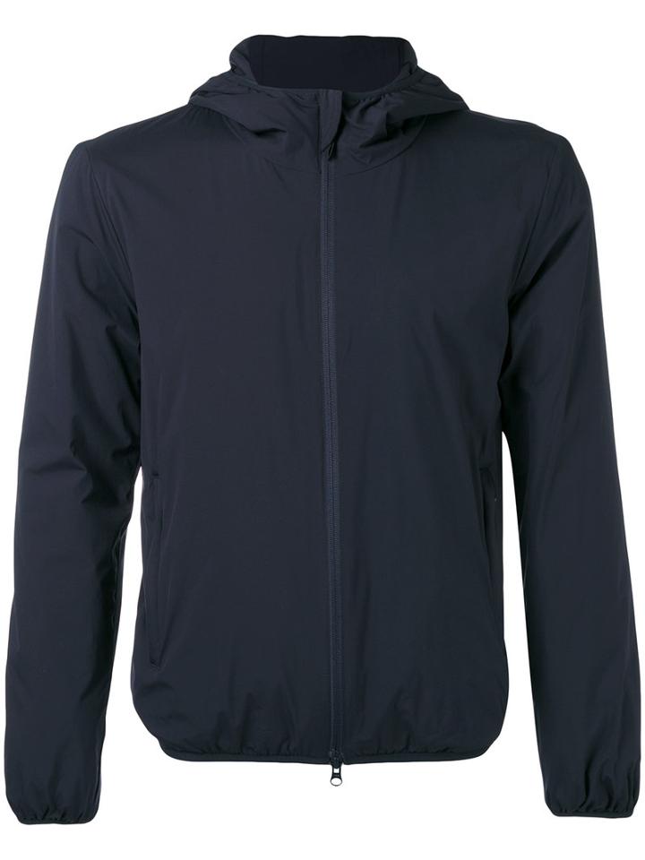 Aspesi - Hooded Rain Jacket - Men - Polyamide/polyester - S, Blue, Polyamide/polyester
