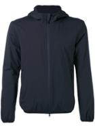 Aspesi - Hooded Rain Jacket - Men - Polyamide/polyester - S, Blue, Polyamide/polyester