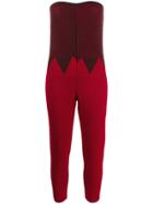Jean Paul Gaultier Pre-owned 1987 Knitted Jumpsuit - Red