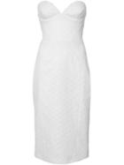 Strapless Fitted Dress - Women - Silk/cotton - 4, White, Silk/cotton, Christian Siriano