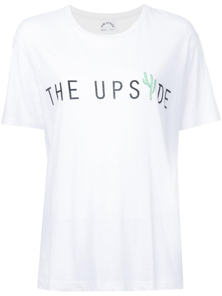 The Upside Cactus T-shirt - White