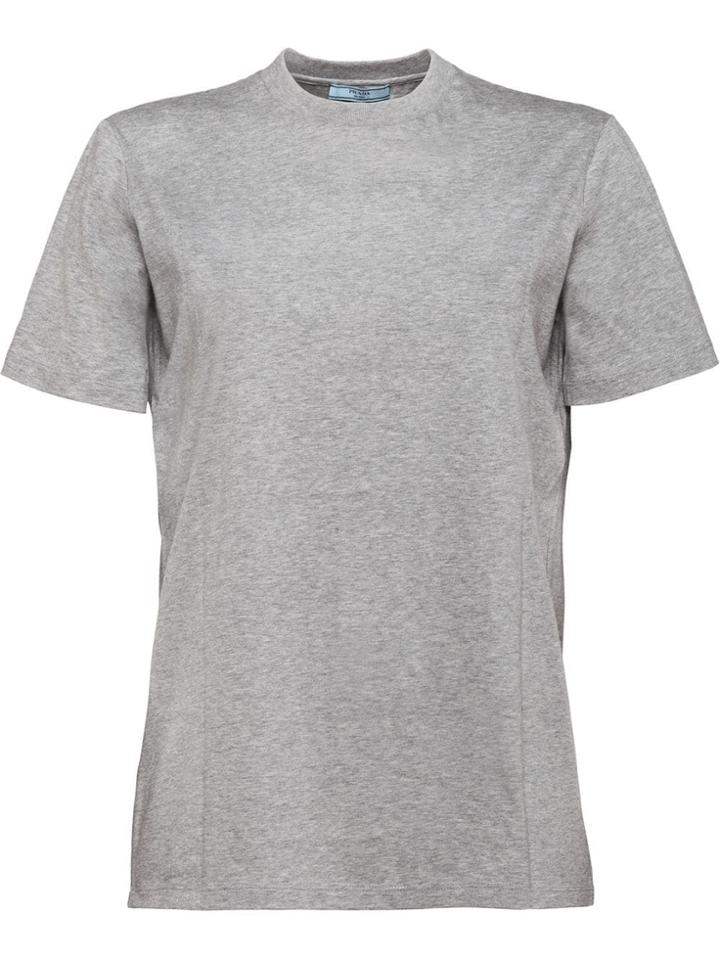 Prada Crew Neck T-shirt - Grey