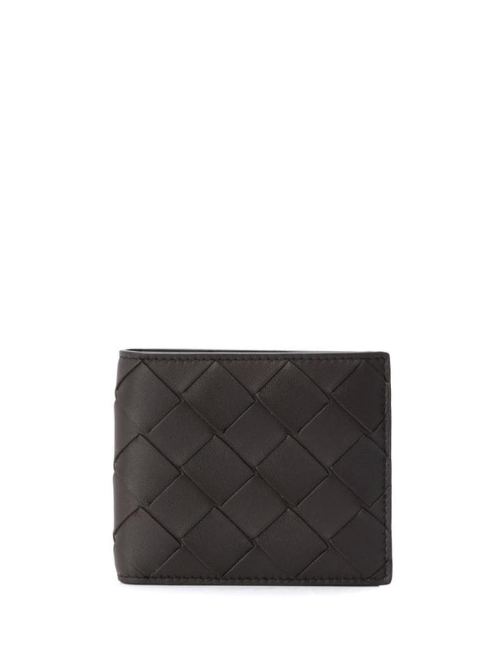 Bottega Veneta Intrecciato Billfold Wallet - Brown