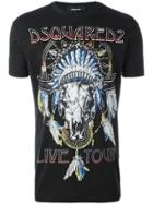 A New Cross Asymmetric Longsleeved T-shirt - Black