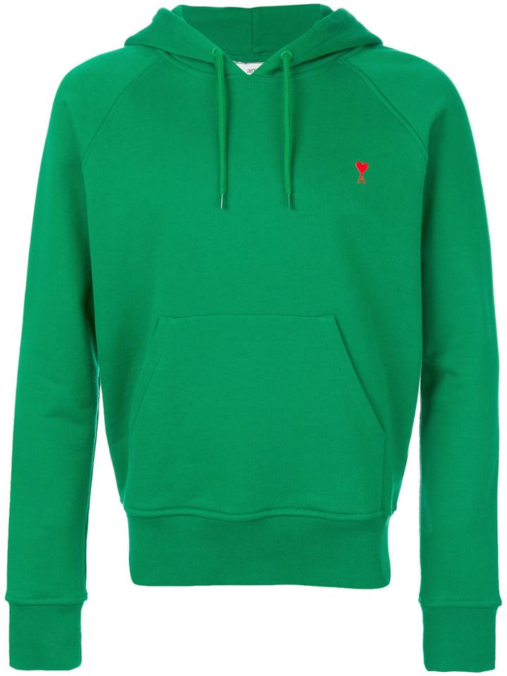 Ami Alexandre Mattiussi Pullover Hoodie - Green