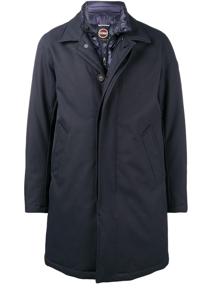 Colmar Mid-length Padded Jacket - Blue