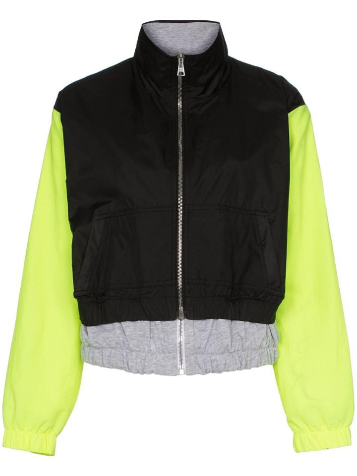 Natasha Zinko Layered Bomber Jacket - Black