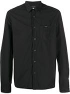 Cp Company Long Sleeved Shirt - Black