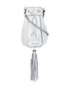 Miu Miu Studded Bucket Bag - Metallic