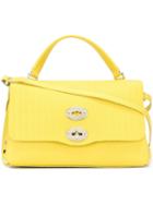 Zanellato Clasp Closure Tote Bag, Women's, Yellow/orange