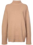 Proenza Schouler Wool Cashmere Turtleneck Sweater - Brown