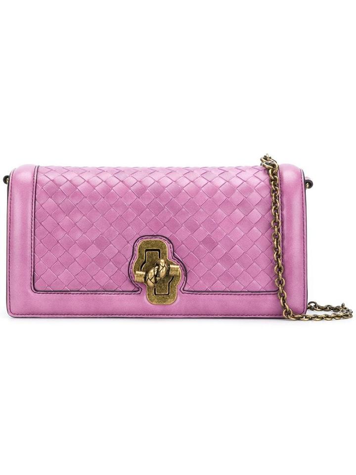 Bottega Veneta Olimpia Knot Shoulder Bag - Pink