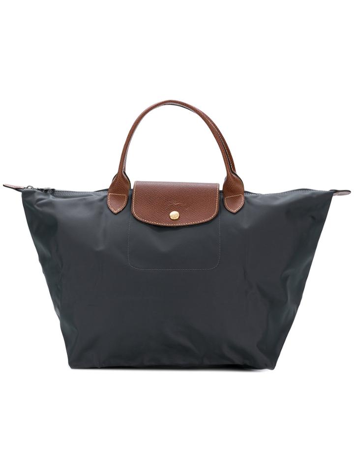 Longchamp Le Pliage Tote Bag - Grey