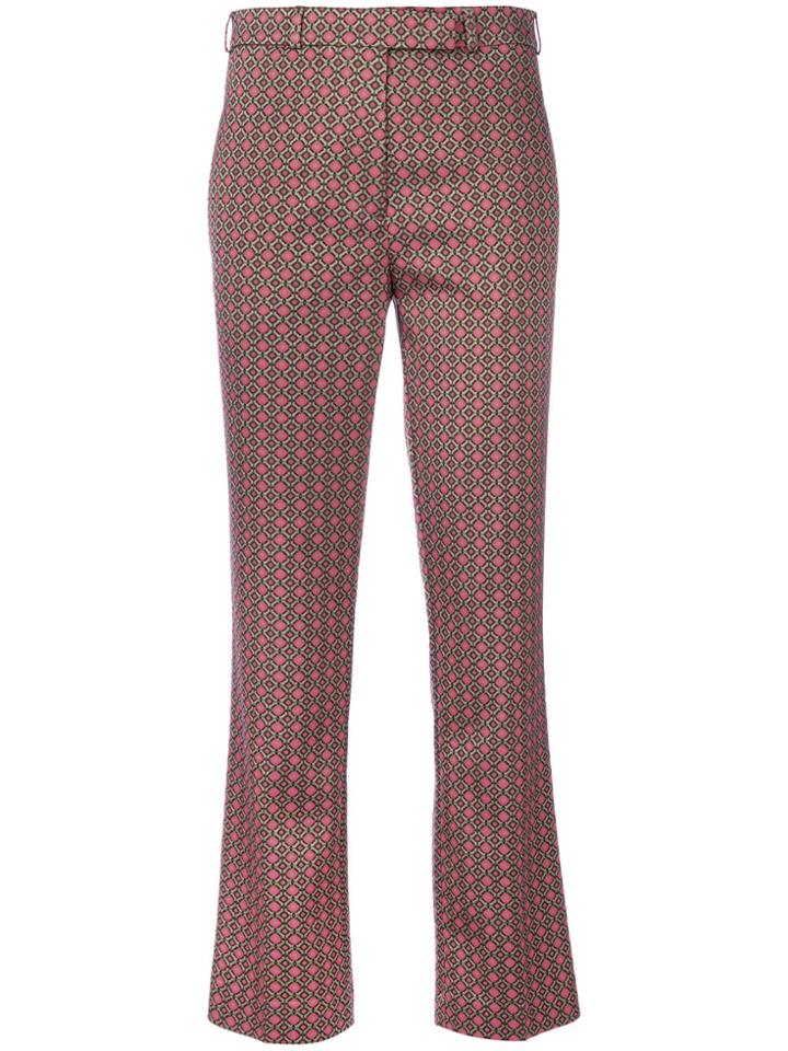 Christopher Nemeth Cropped Tailored Trousers - Black