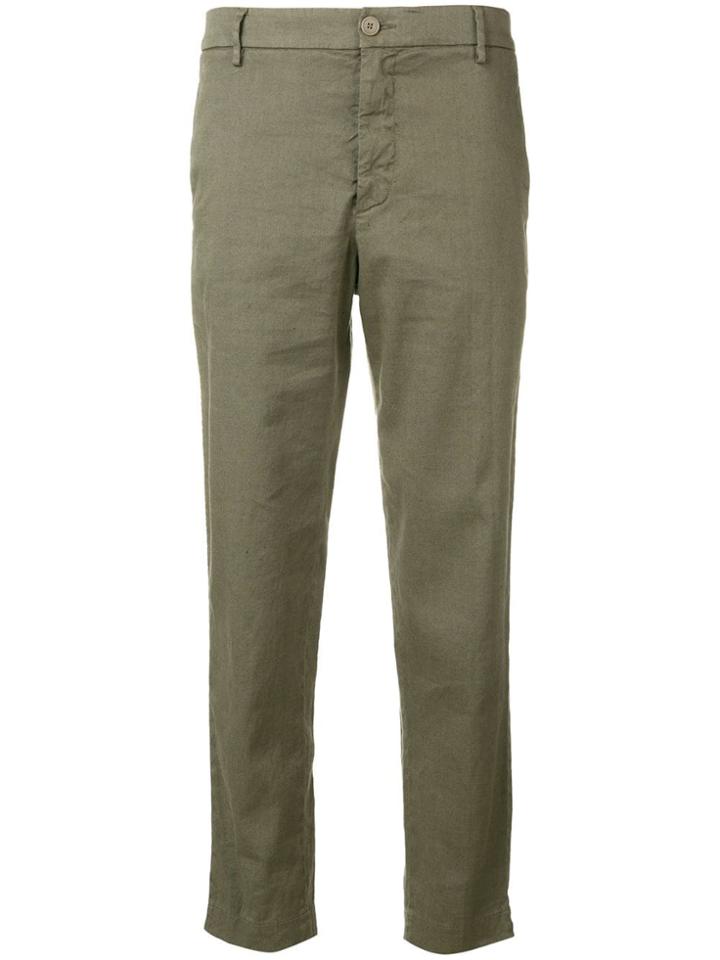 Barena High-waisted Tailored Trousers - Green