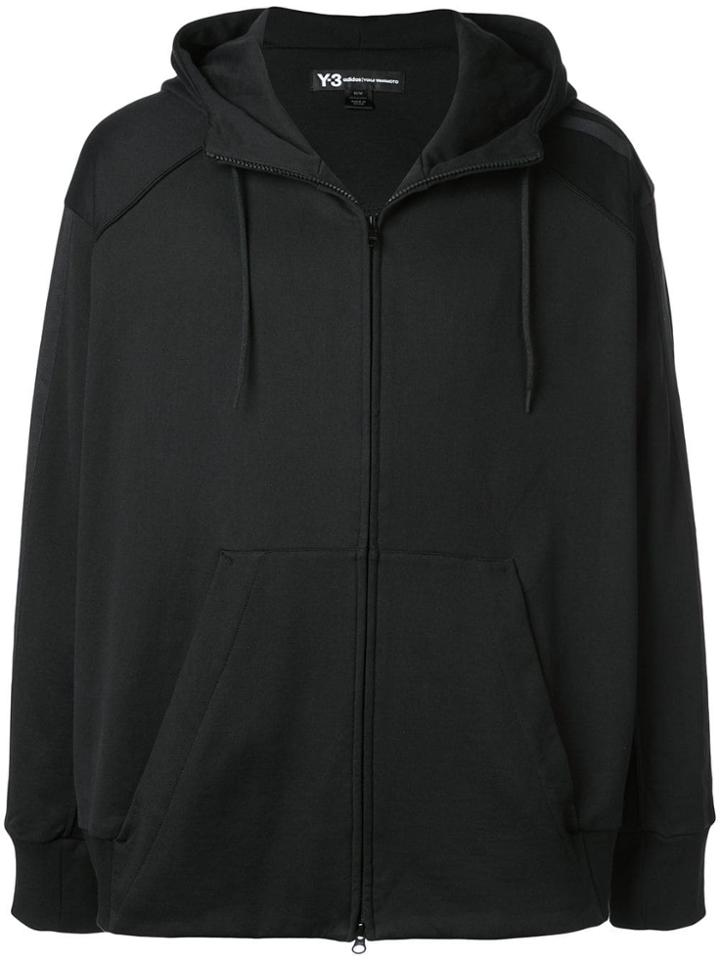 Y-3 Yohji Skull Zipped Hoodie - Black