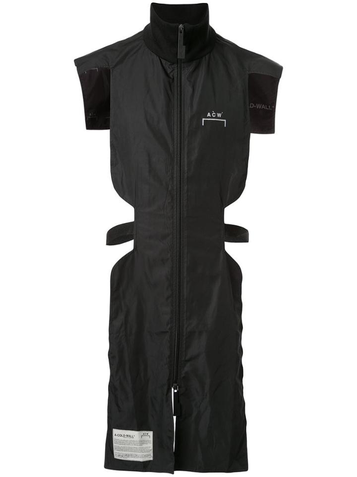 A-cold-wall* Long Zip Panel Insert - Black