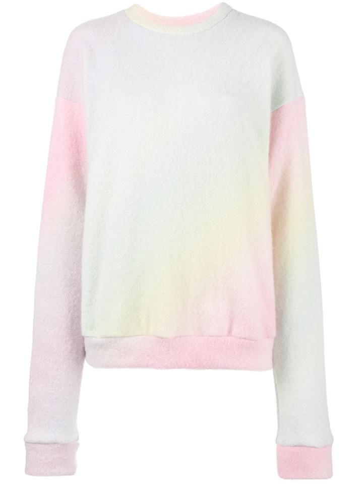 The Elder Statesman Pastel Tie Dye Cashmere Sweater - Multicolour