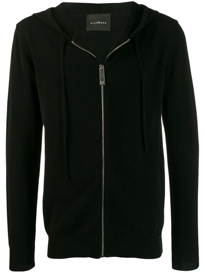 John Richmond Devonsroad Zipped Hoodie - Black