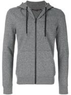 Michael Kors Zipped Hooded Jacket - Grey