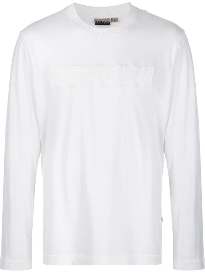 Napapijri Round Neck Jumper - White