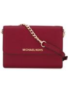 Michael Michael Kors 'daniela' Crossbody Bag, Women's, Red, Leather