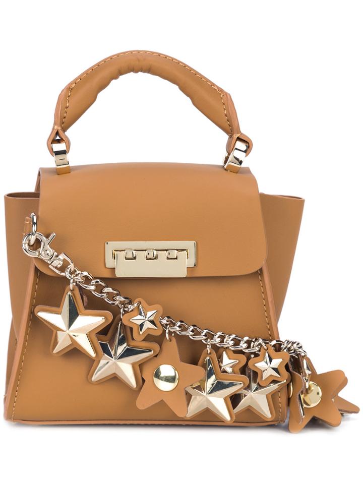 Zac Zac Posen Eartha Star Stud Tote - Brown