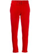 Quantum Courage Slim-fit Jogging Trousers - Red