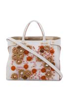 Giancarlo Petriglia Paloma Beaded Tote - White