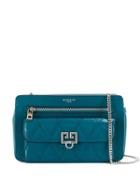 Givenchy Quilted Cross Body Bag - Blue