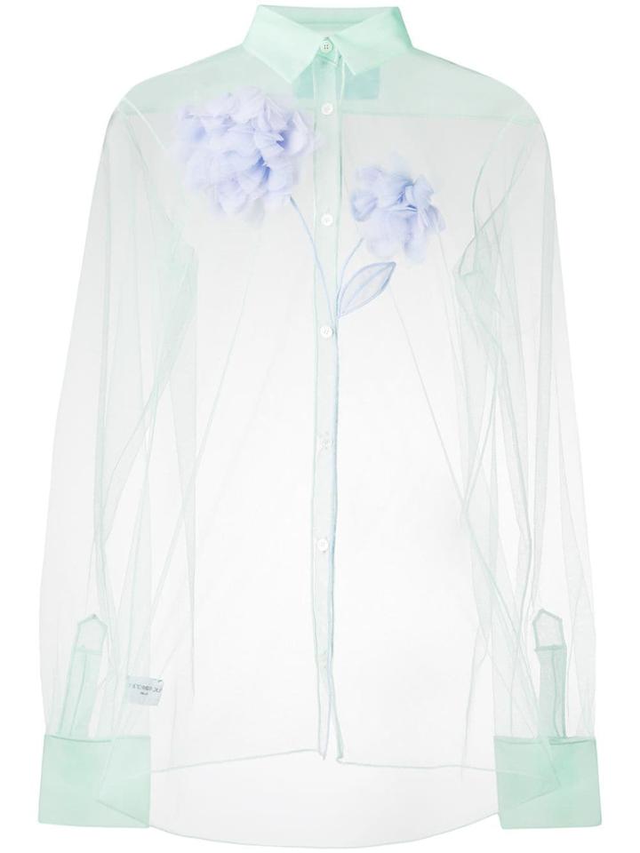 Viktor & Rolf Blooming Dhalia Shirt - Green