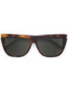 Saint Laurent Eyewear New Wave 1 Sunglasses - Brown