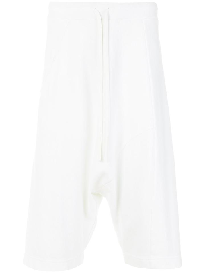 Lost & Found Ria Dunn Dropped Crotch Shorts - White