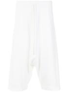 Lost & Found Ria Dunn Dropped Crotch Shorts - White