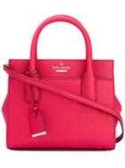 Kate Spade - Square Tote - Women - Calf Leather - One Size, Pink/purple, Calf Leather